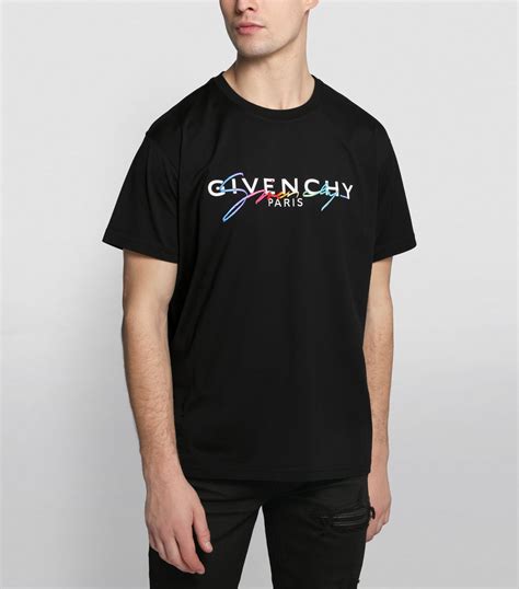 givenchy rainbow shirt|Givenchy t shirt men sale.